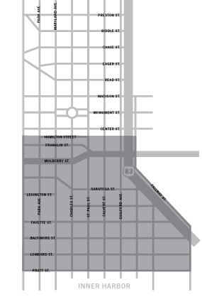 Map of Downtown | City Center